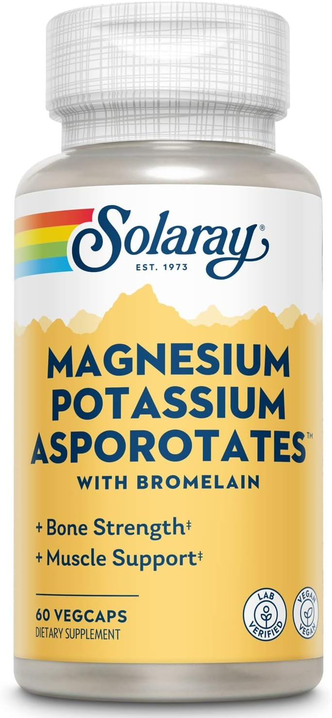 Magnesium And Potassium Asporotates With Bromelain