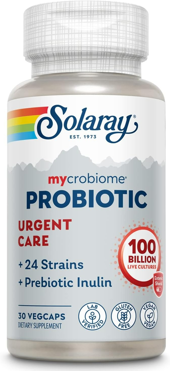 Mycrobiome Probiotic Urgent Care, 100 Billion, 24 Strain Once Daily