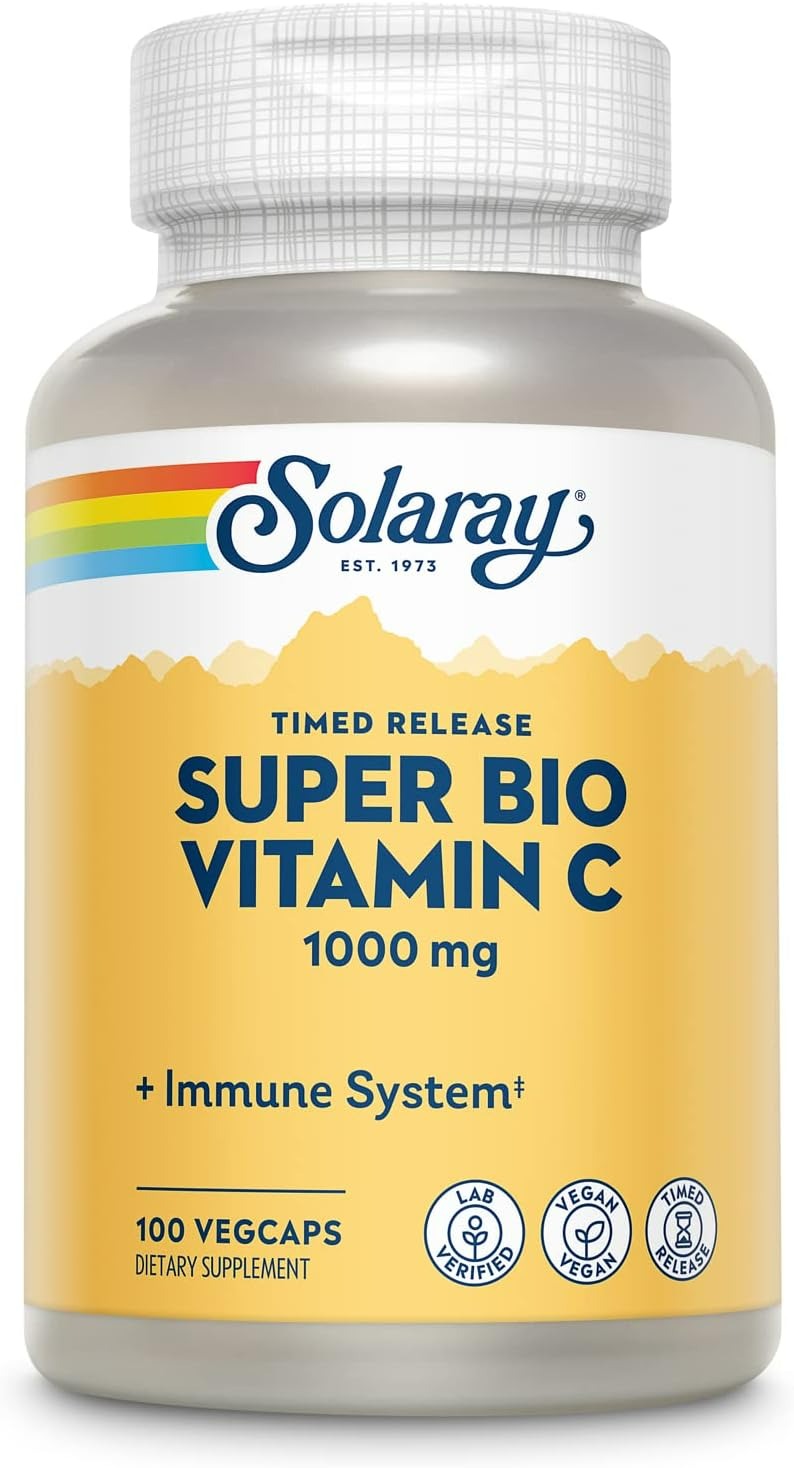 Super Bio Vitamin C, Buffered, Two Stage Timed-release