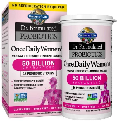 Dr. Formulated Probiotics Once Daily Womens Shelf