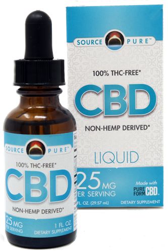 Kellmart.com - Source Naturals Sourcepure Cbd 25 Mg 1oz (021078028307)