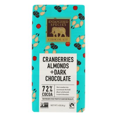 Cranberries Almonds Dark Chocolate Bar
