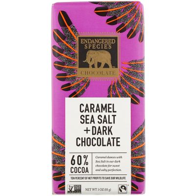 Caramel & Sea Salt Dark Chocolate Bar