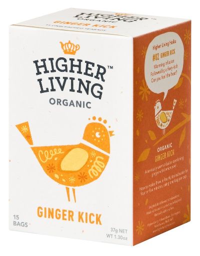 Organic Ginger Kick Infusion Tea