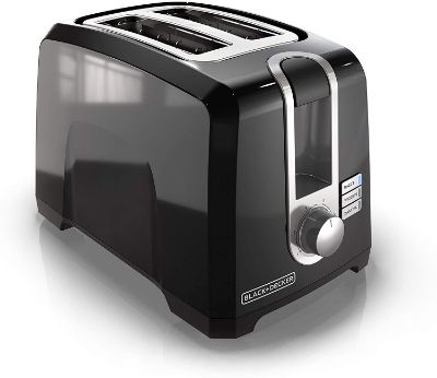 Kellmart Black Decker Black Decker 2 Slice Extra Wide Toaster Black NDB001452