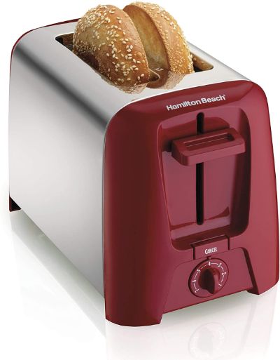 Hamilton beach toaster clearance red