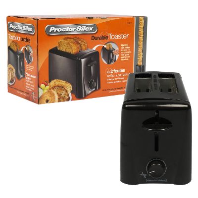 Proctor Silex 2 Slice Toaster - Black