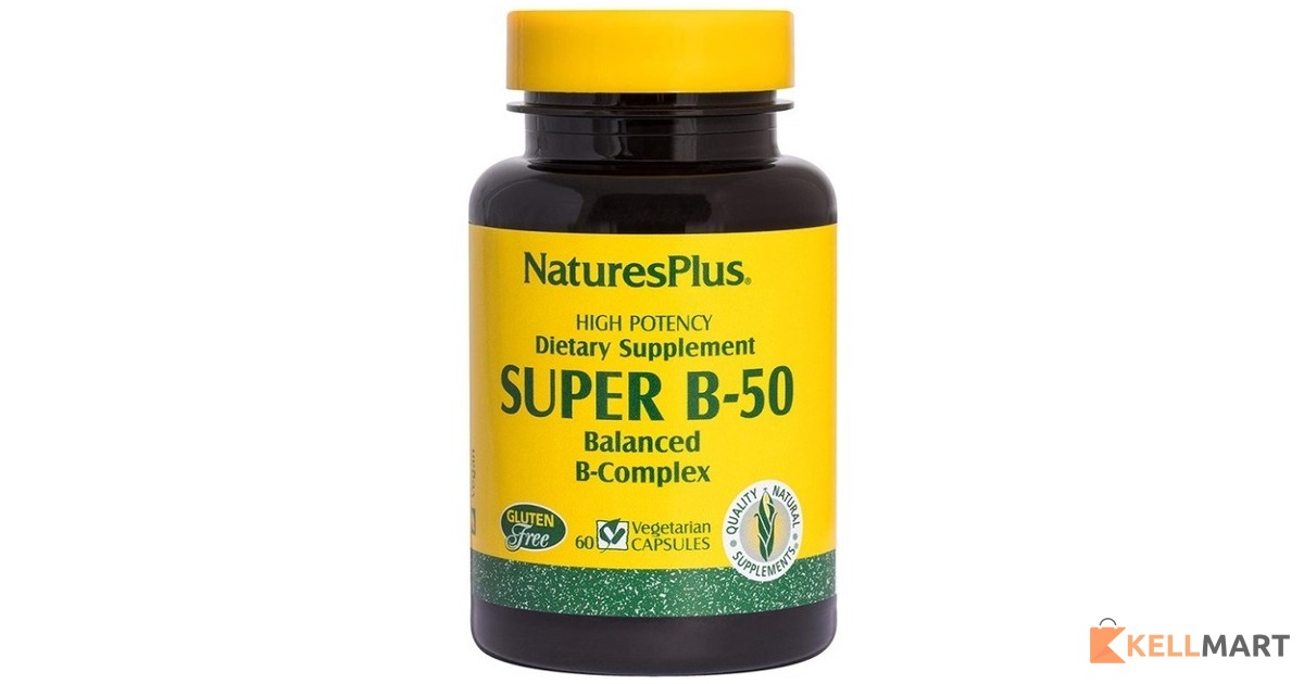 Kellmart.com - Nature's Plus Super B-50 Complex 60 Veg Caps (097467013100)