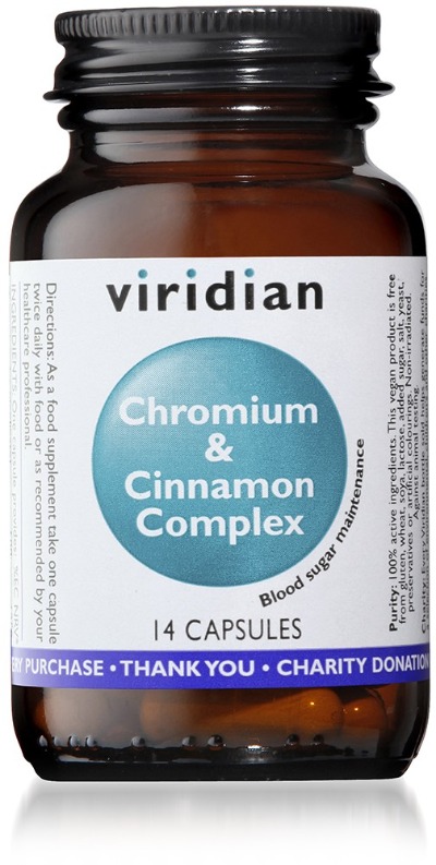 Chromium & Cinnamon Complex (7 Day Sugar Detox Plan)