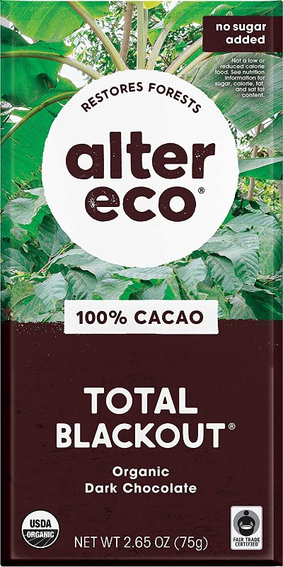 Organic Dark Chocolate, Total Blackout