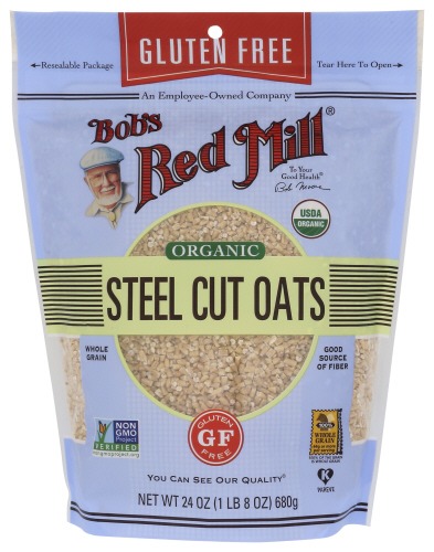 Organic Gluten Free Steel Cut Oats 