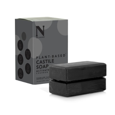 Castile Bar Soap, Activated Charcoal