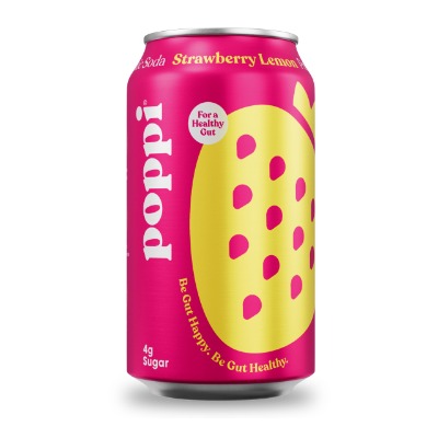 Prebiotic Soda, Strawberry Lemon