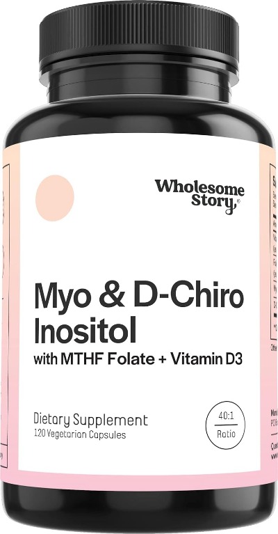 Myo & D-chiro Inositol + Mthf Folate + Vitamin D 