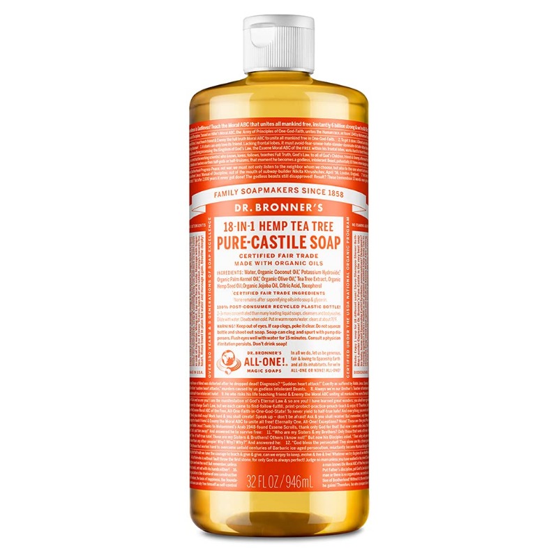 Organic Castile Liquid Soap Tea Tree