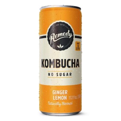 Ginger Lemon Kombucha