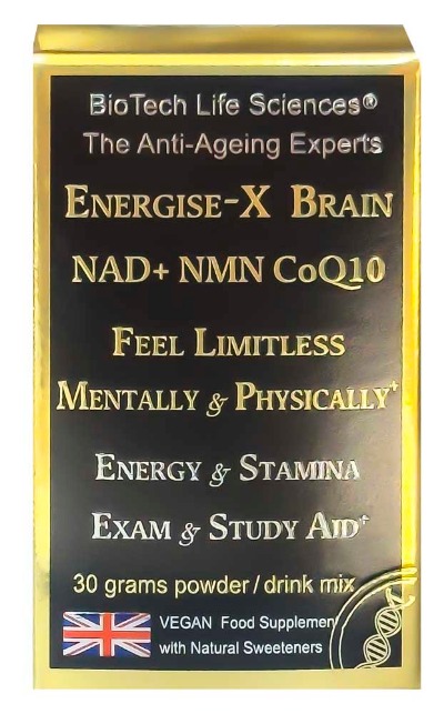 Energise-x Brain Nad + Nmn Coq10