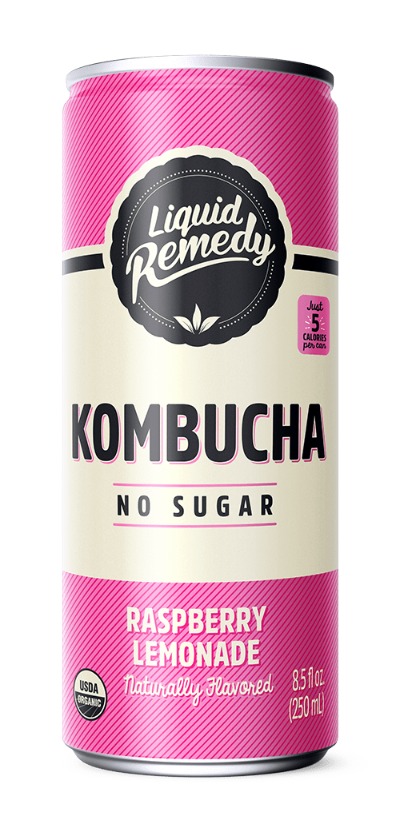 Raspberry Lemonade Kombucha