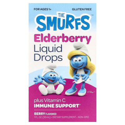 Smurfs Elderberry Liquid Drops 