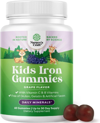 Super Iron Gummies For Kids 
